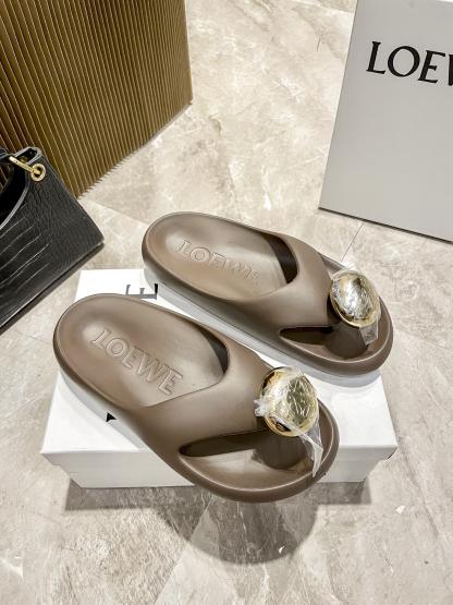L style Thick-soled cloud slippers