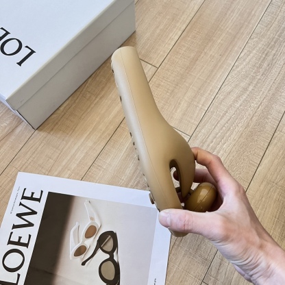 L style Thick-soled cloud slippers