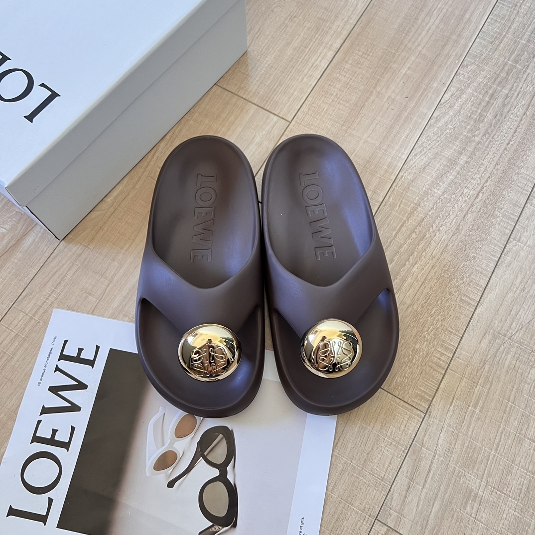 L style Thick-soled cloud slippers