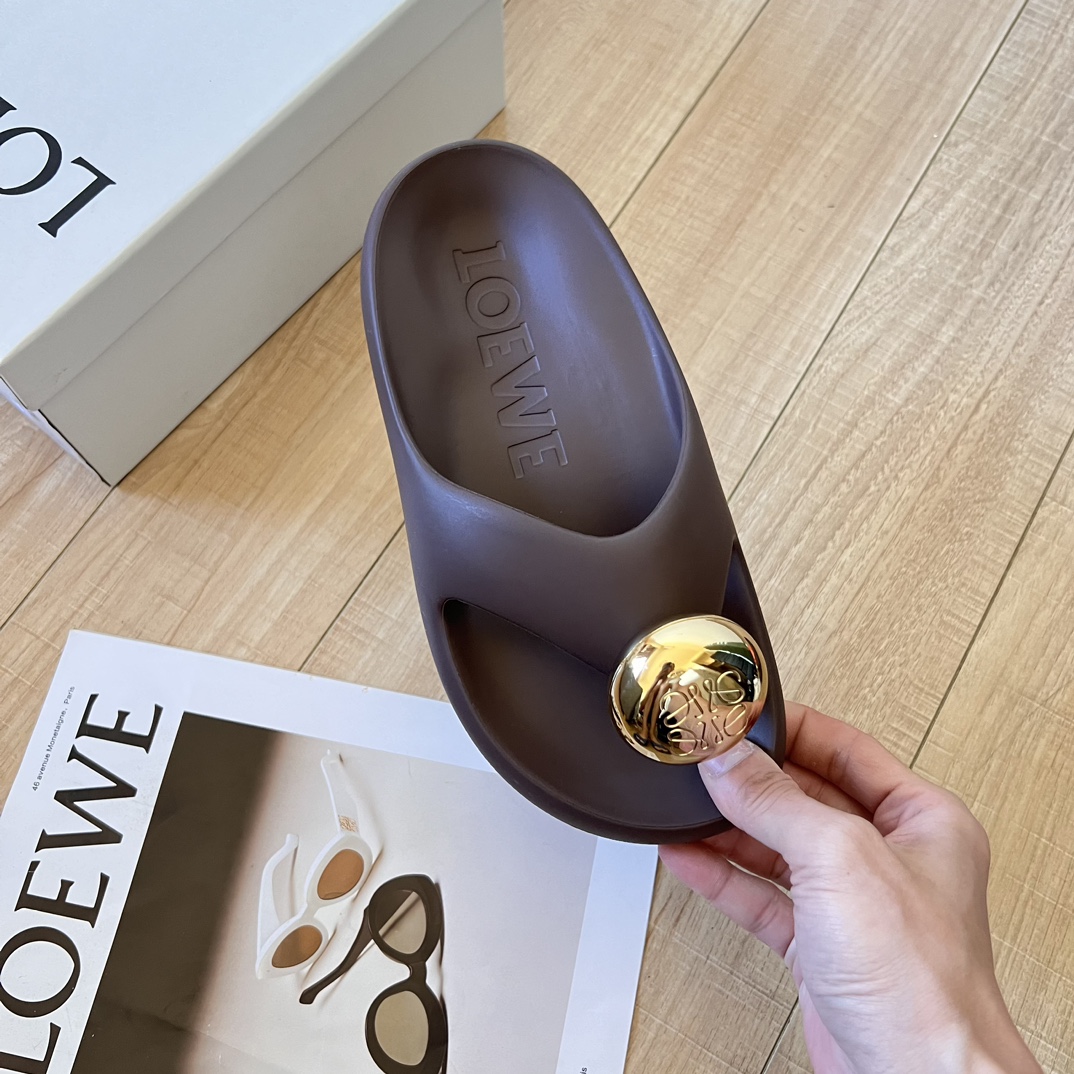 L style Thick-soled cloud slippers