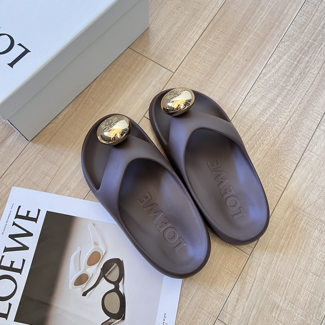 L style Thick-soled cloud slippers