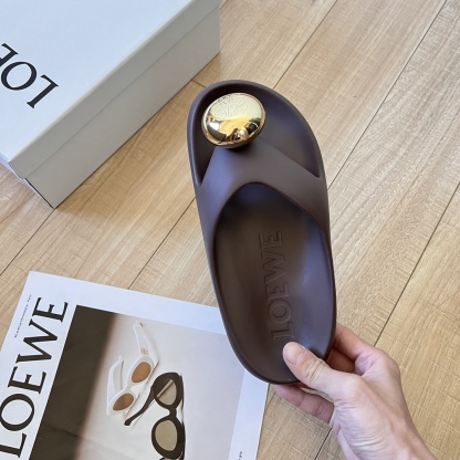 L style Thick-soled cloud slippers