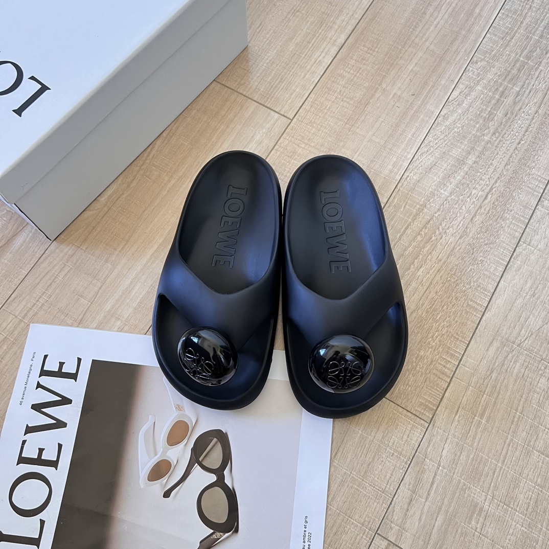 L style Thick-soled cloud slippers