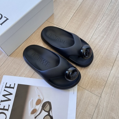 L style Thick-soled cloud slippers