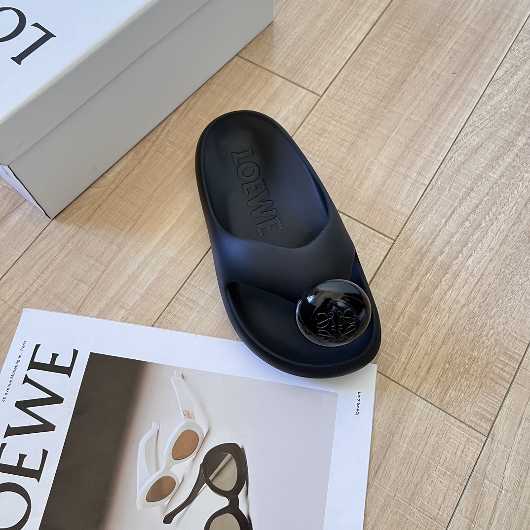 L style Thick-soled cloud slippers