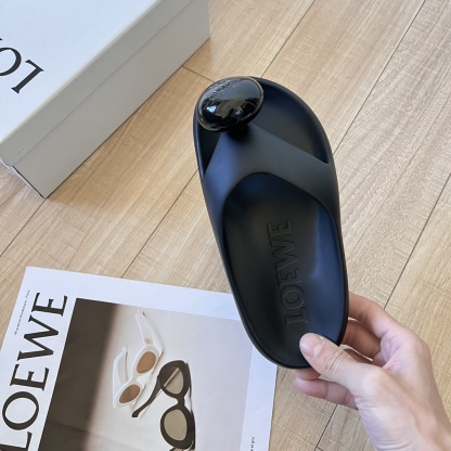 L style Thick-soled cloud slippers