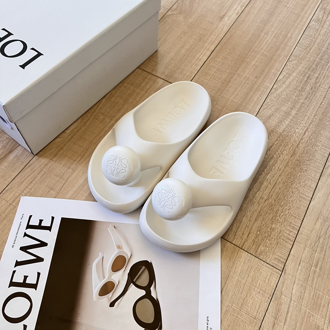 L style Thick-soled cloud slippers