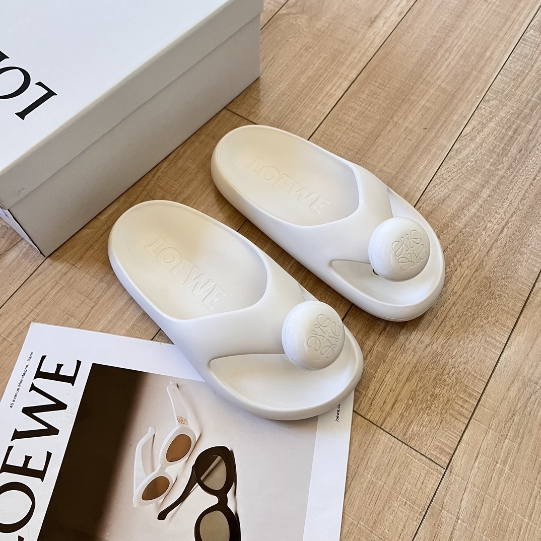 L style Thick-soled cloud slippers