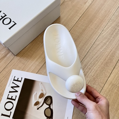 L style Thick-soled cloud slippers