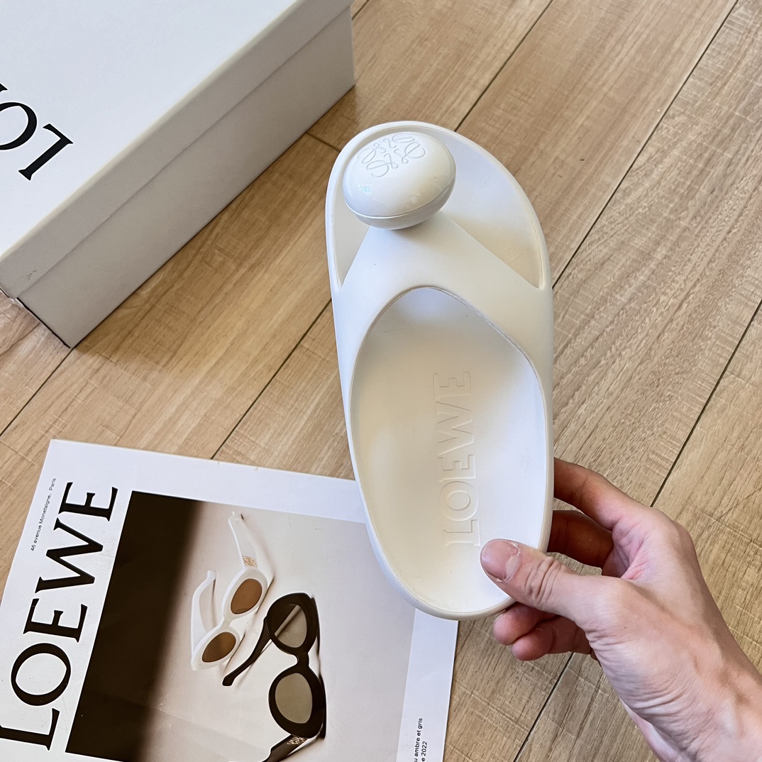 L style Thick-soled cloud slippers