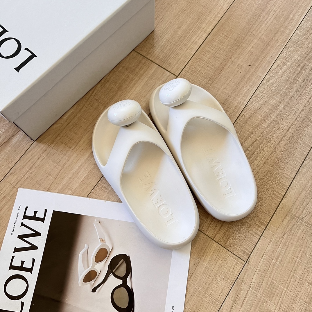 L style Thick-soled cloud slippers