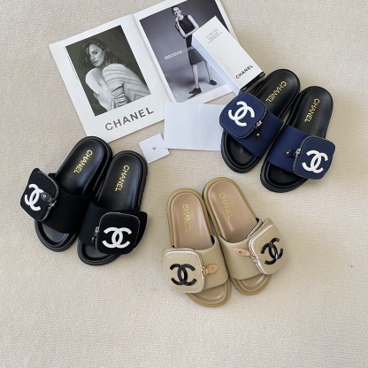 C style Small schoolbag slippers Velcro bag slippers