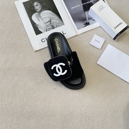 C style Small schoolbag slippers Velcro bag slippers