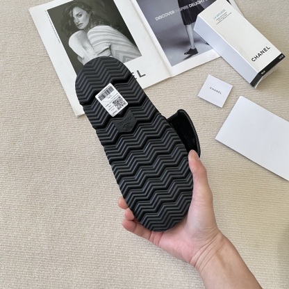 C style Small schoolbag slippers Velcro bag slippers