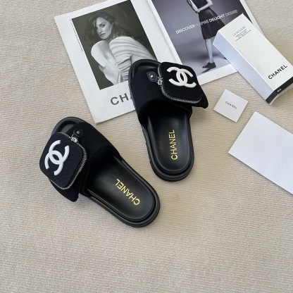 C style Small schoolbag slippers Velcro bag slippers