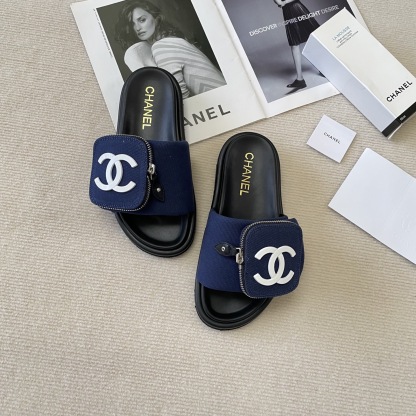 C style Small schoolbag slippers Velcro bag slippers