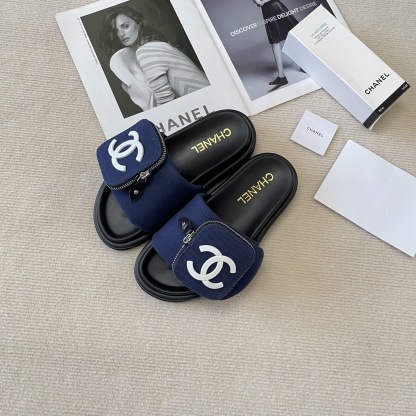 C style Small schoolbag slippers Velcro bag slippers