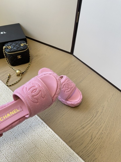 C styleKnitted diamond slippers6cm