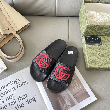 G style Couples slippers, beach slippers, flat slippers