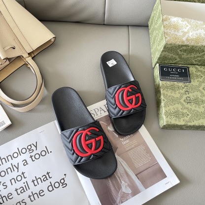 G style Couples slippers, beach slippers, flat slippers