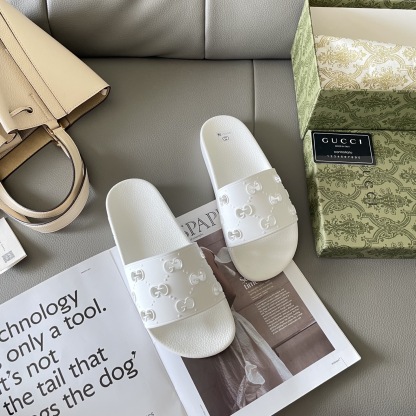 G style Couples slippers, beach slippers, flat slippers