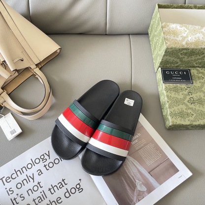 G style Couples slippers, beach slippers, flat slippers