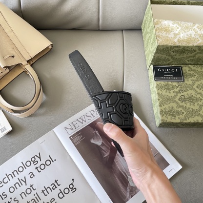 G style Couples slippers, beach slippers, flat slippers