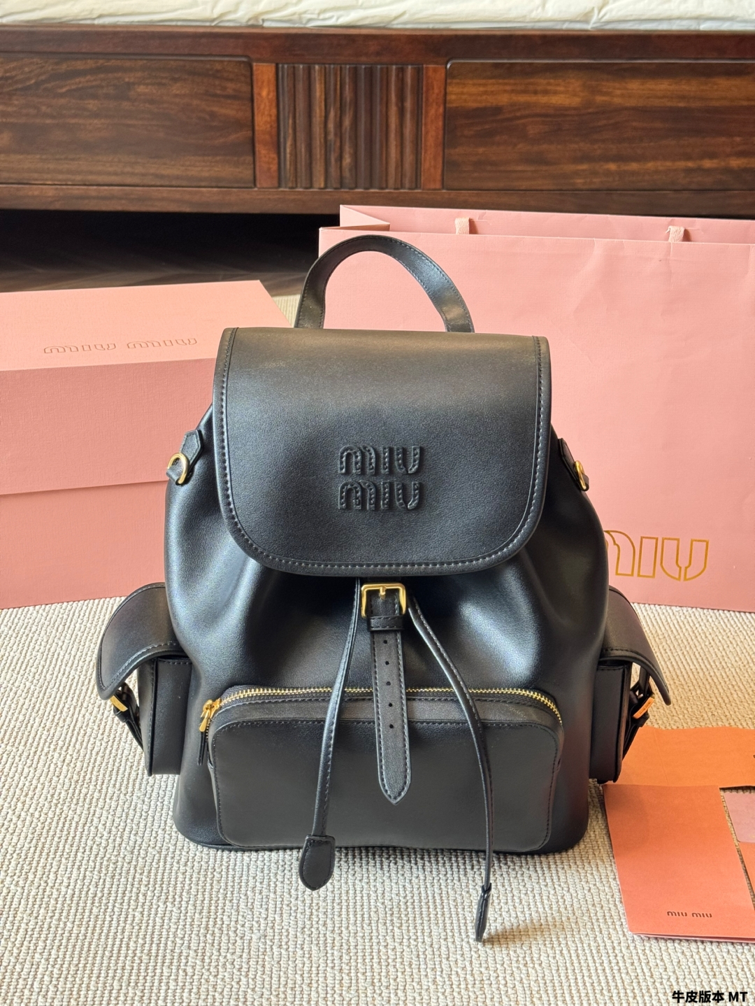 M style Backpack 35*34cm