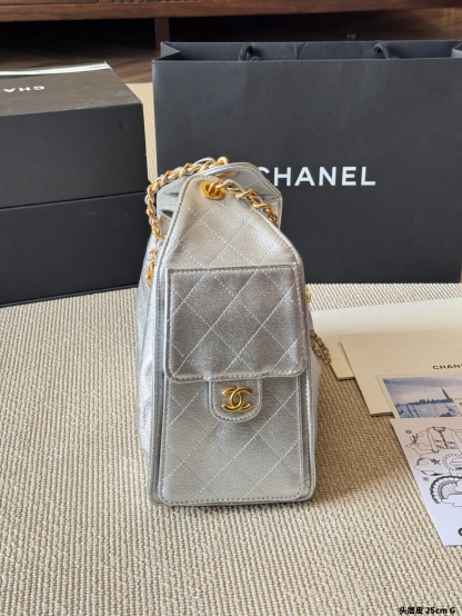 C style Cowhide Hobo bag 25*20cm