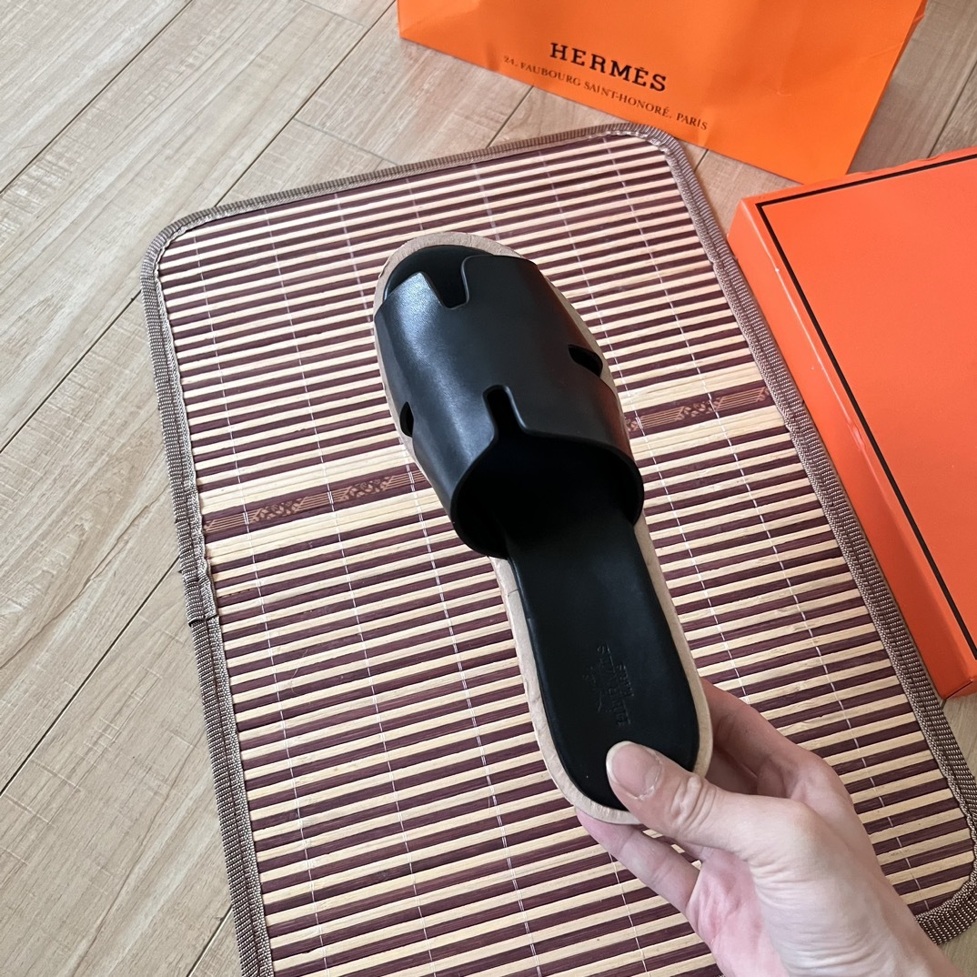 H style Waterproof wedge-heeled platform sandals