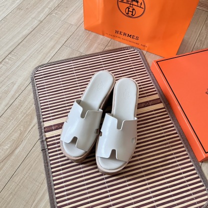 H style Waterproof wedge-heeled platform sandals