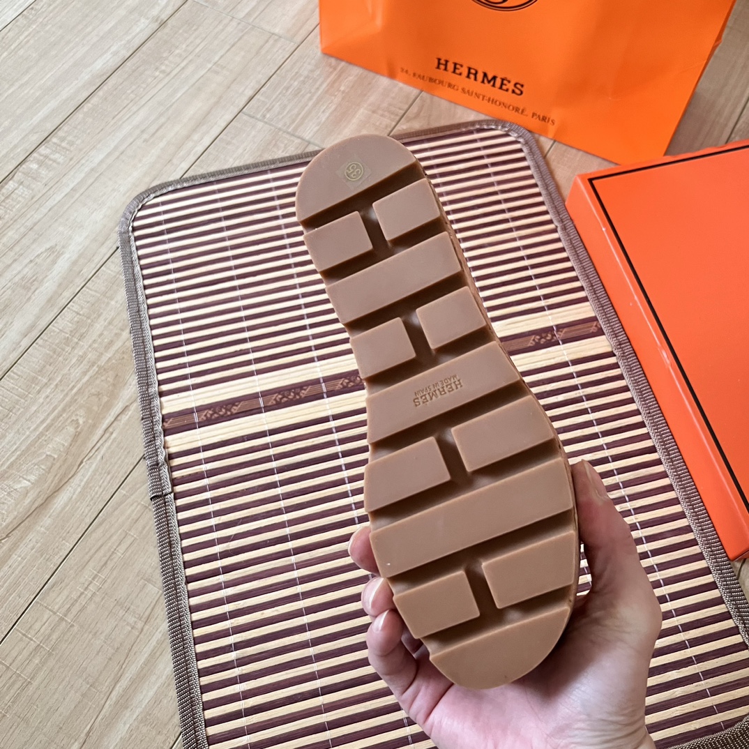 H style Waterproof wedge-heeled platform sandals