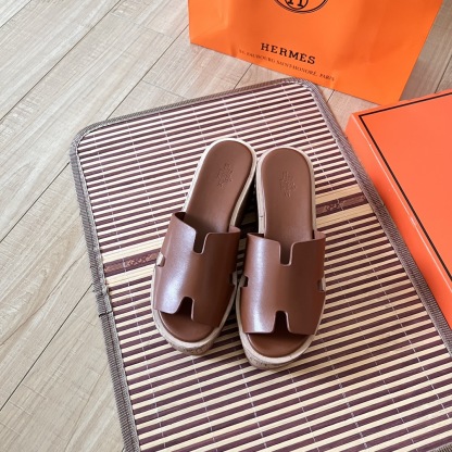 H style Waterproof wedge-heeled platform sandals