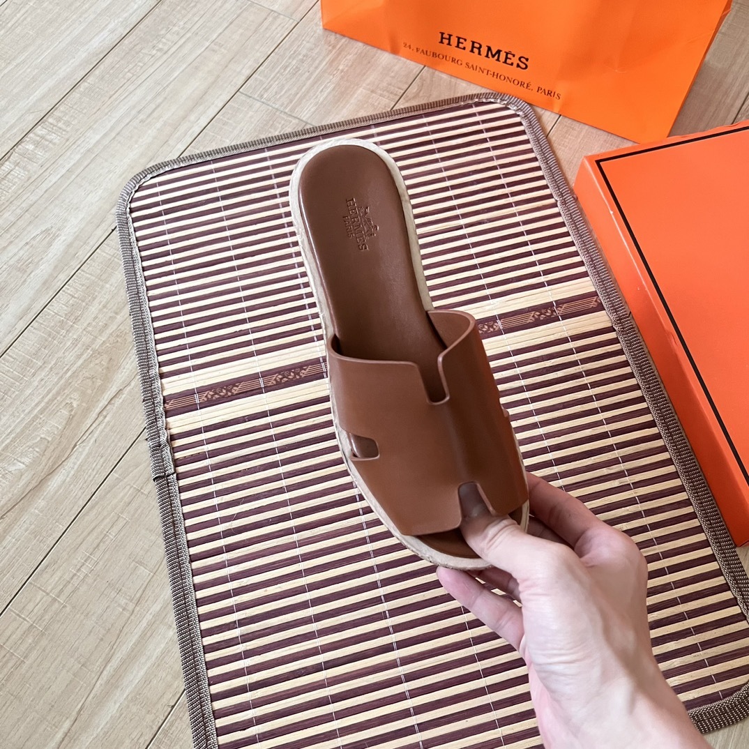 H style Waterproof wedge-heeled platform sandals