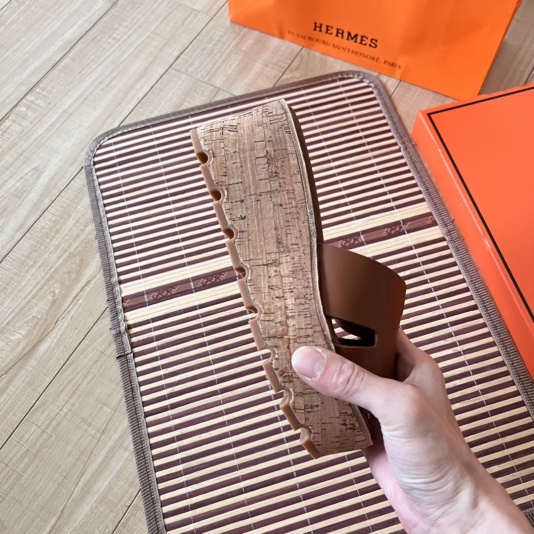 H style Waterproof wedge-heeled platform sandals