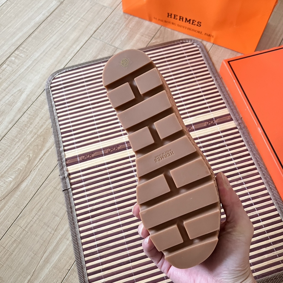 H style Waterproof wedge-heeled platform sandals