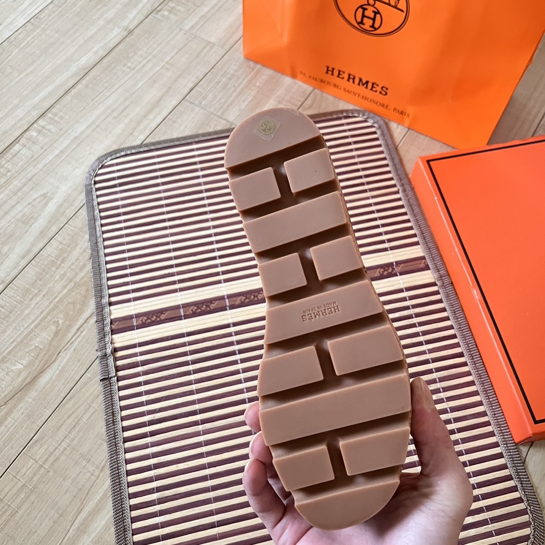 H style Waterproof wedge-heeled platform sandals