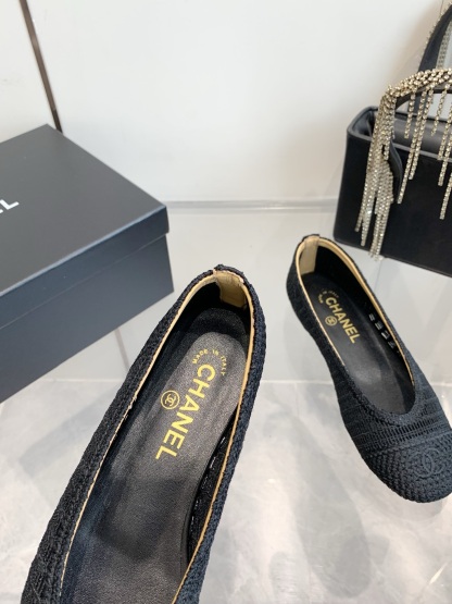 C style Woven flats Ballet shoes