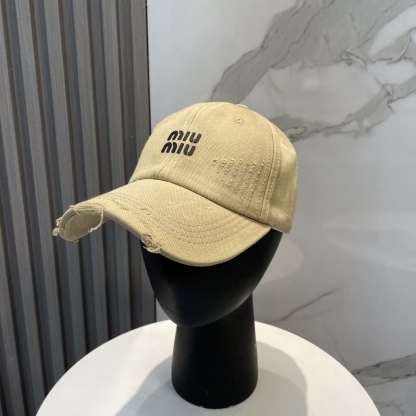 M style Plain Baseball Cap