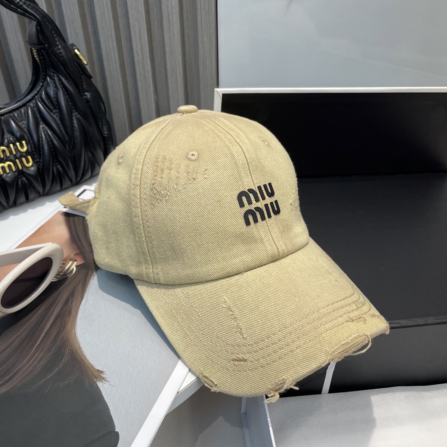 M style Plain Baseball Cap