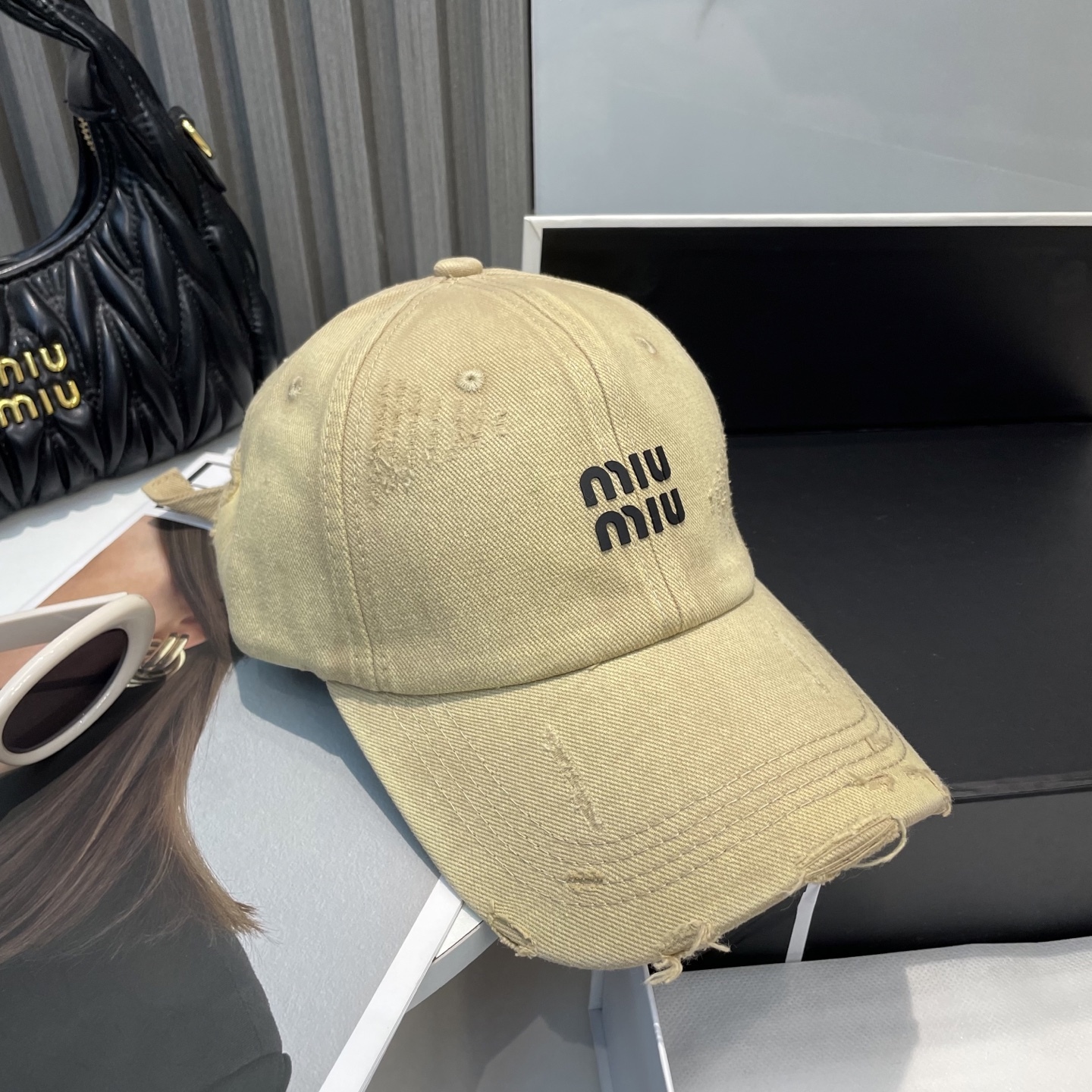 M style Plain Baseball Cap