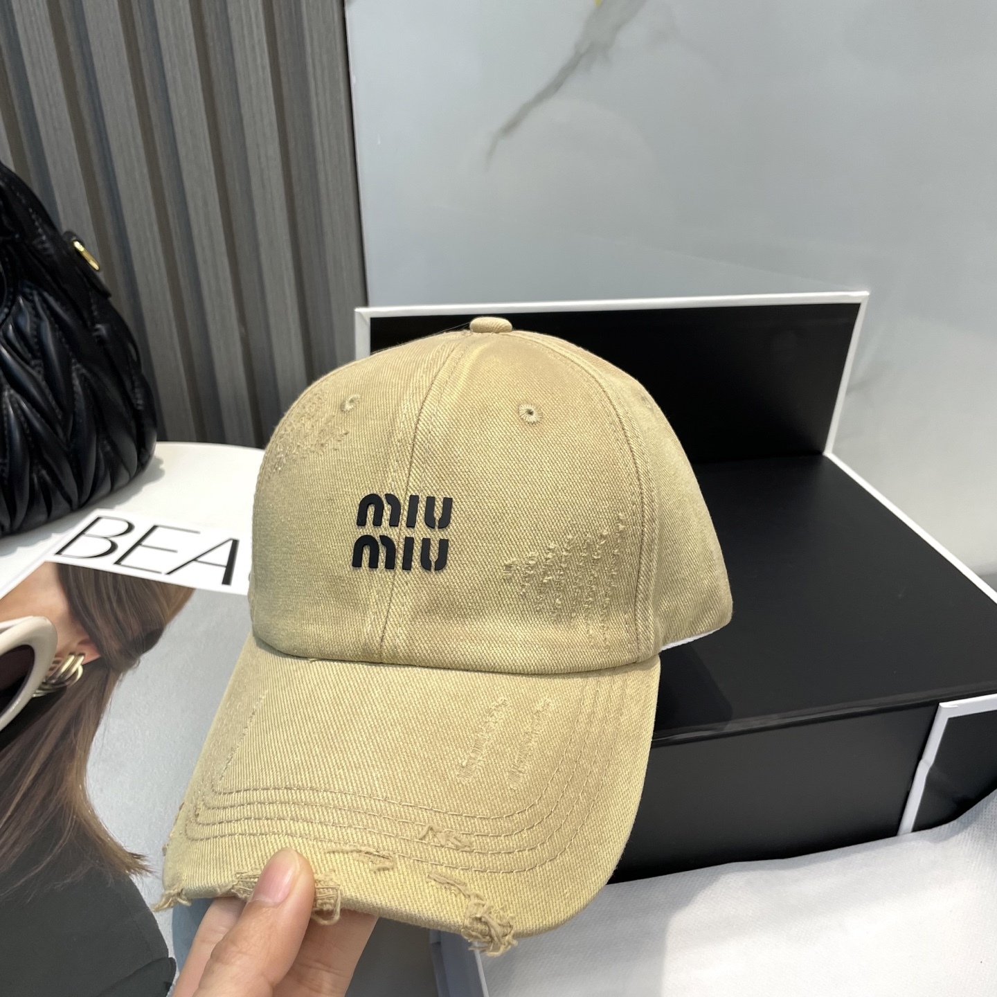 M style Plain Baseball Cap