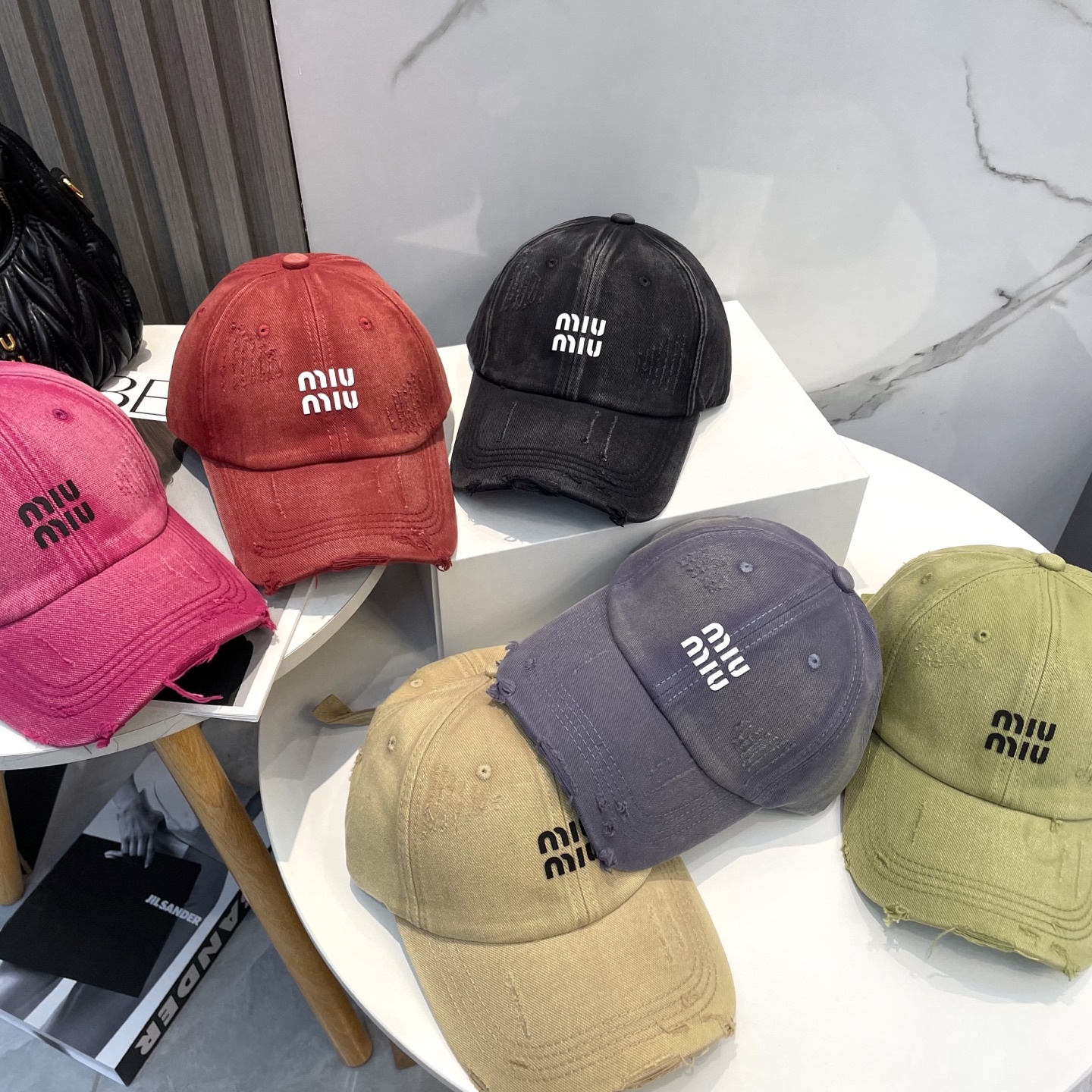 M style Plain Baseball Cap
