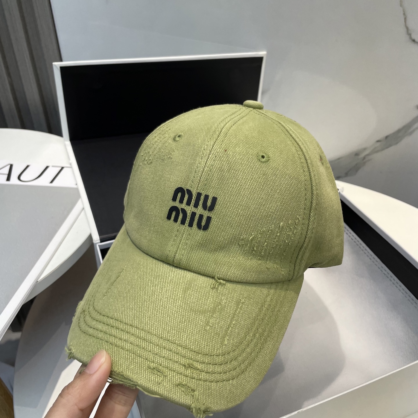 M style Plain Baseball Cap