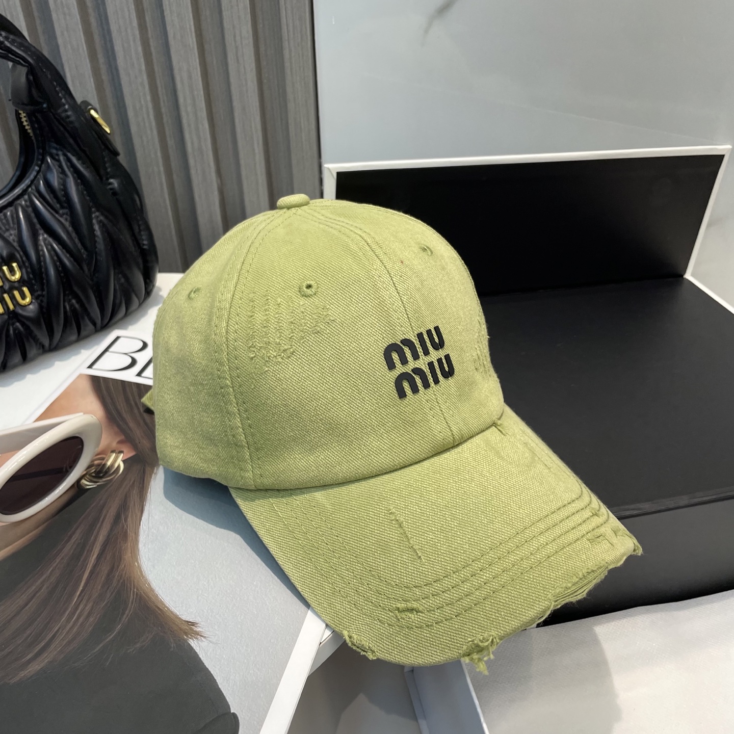 M style Plain Baseball Cap