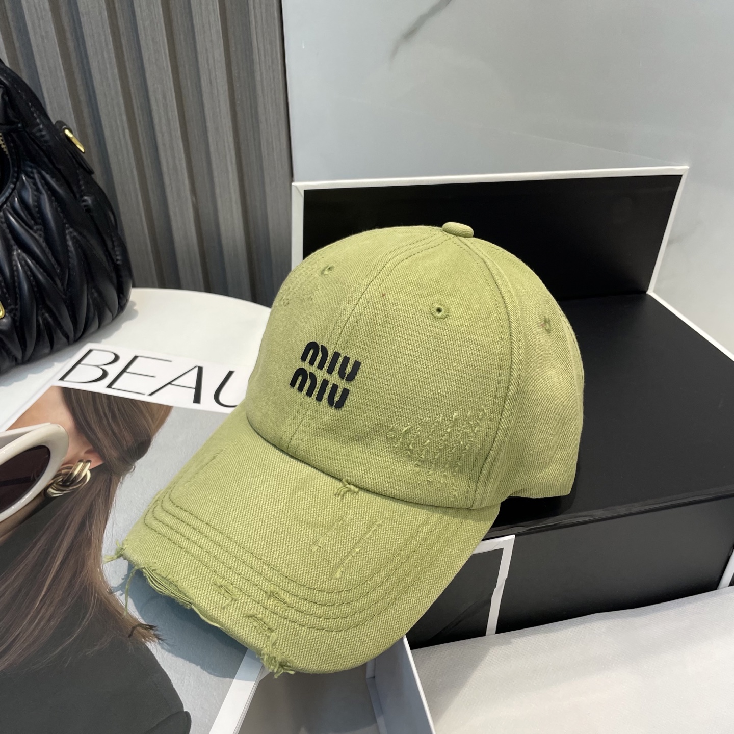 M style Plain Baseball Cap