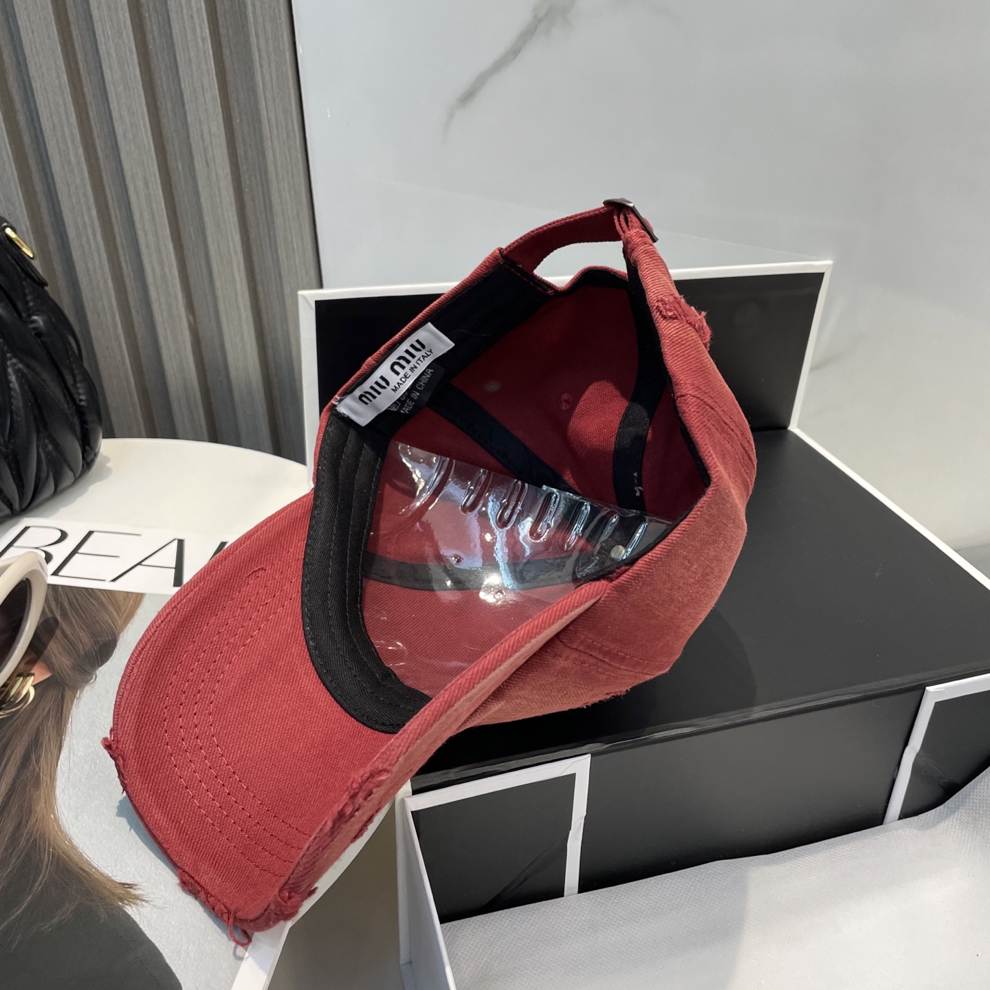 M style Plain Baseball Cap