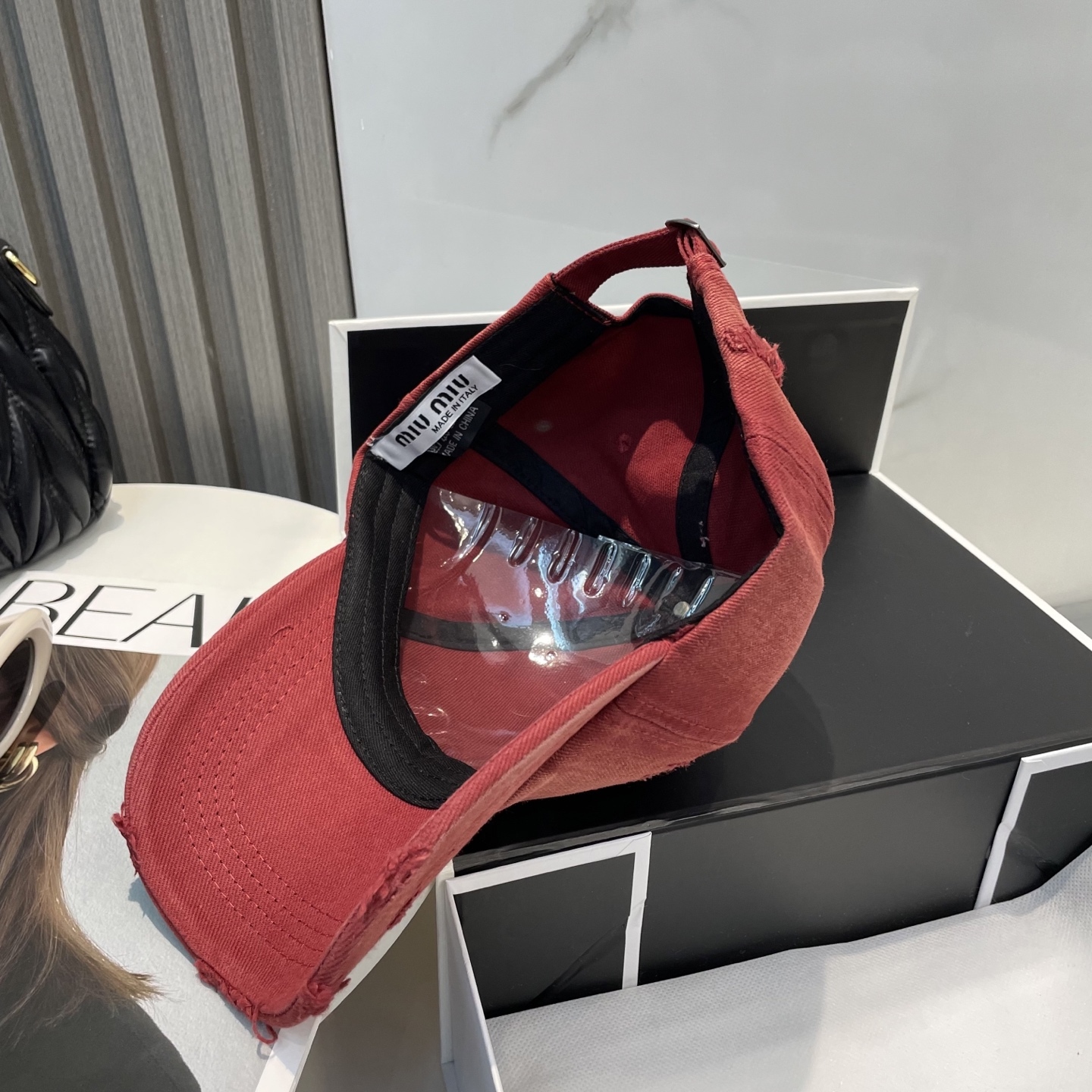 M style Plain Baseball Cap
