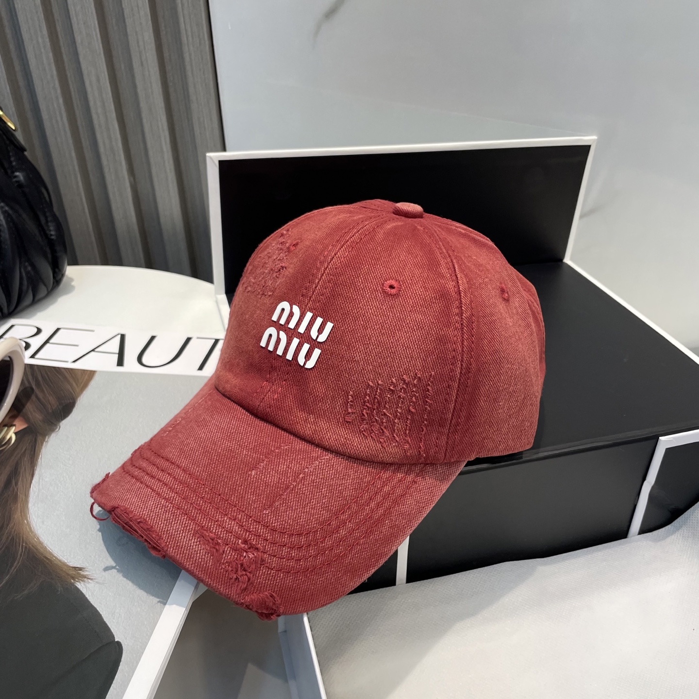 M style Plain Baseball Cap