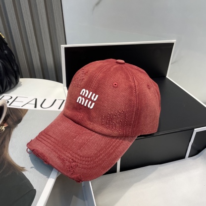 M style Plain Baseball Cap